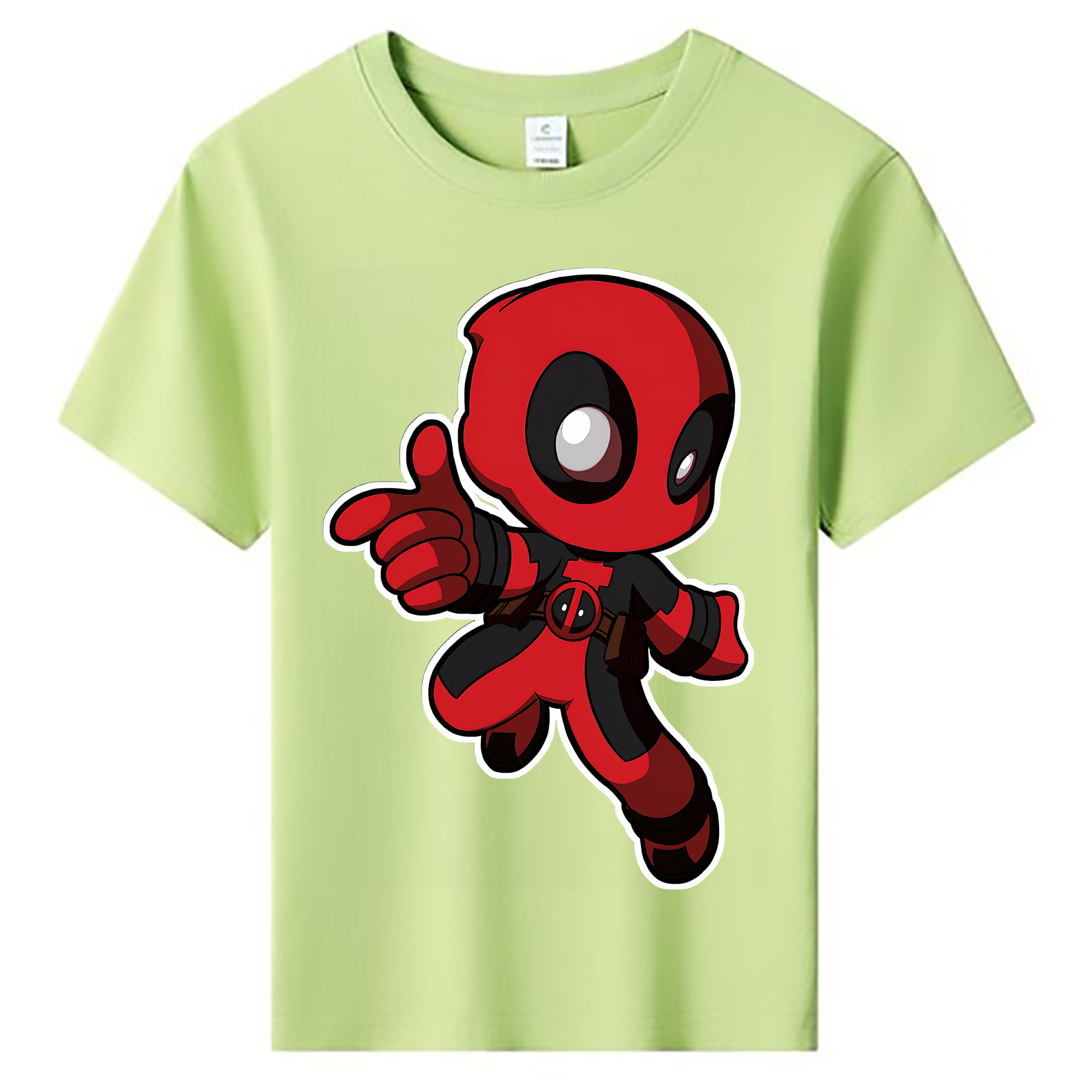（画像用） Deadpool デッドプール 綿100％キッズTシャツ（フロントプリント）